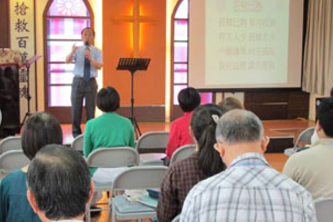 正道劉富理院長赴台 分享百萬台胞歸主夢