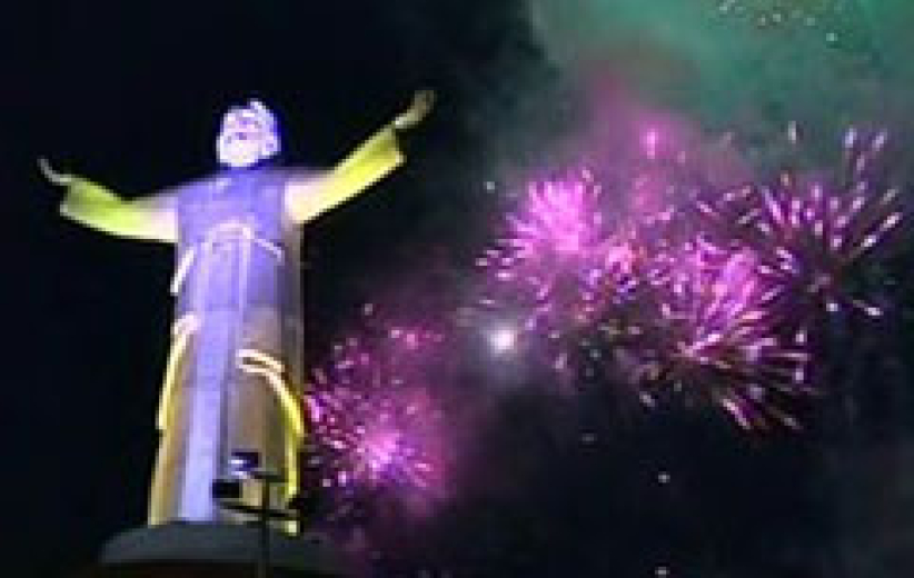 秘魯豎立世界最高「太平洋耶穌像」