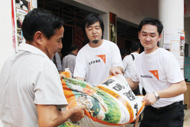 宣明會協助中國江西水災災民復耕