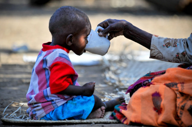 索馬里饑荒蔓延 東非50萬名兒童危在旦夕