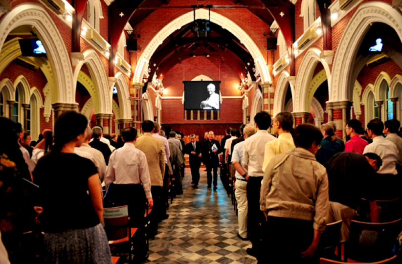 香港教會為約翰‧斯托德舉行追思感恩會