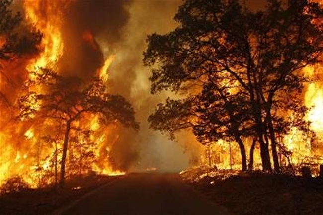 風暴連累德州山火惡化 至少2.5萬英畝燒光