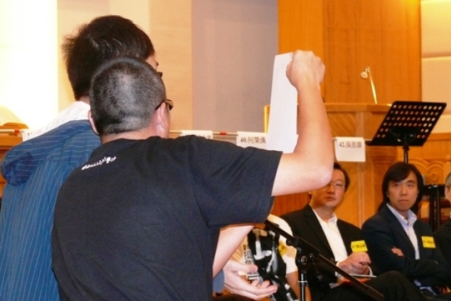 不滿教內普選安排 回基盟八成員公佈退選