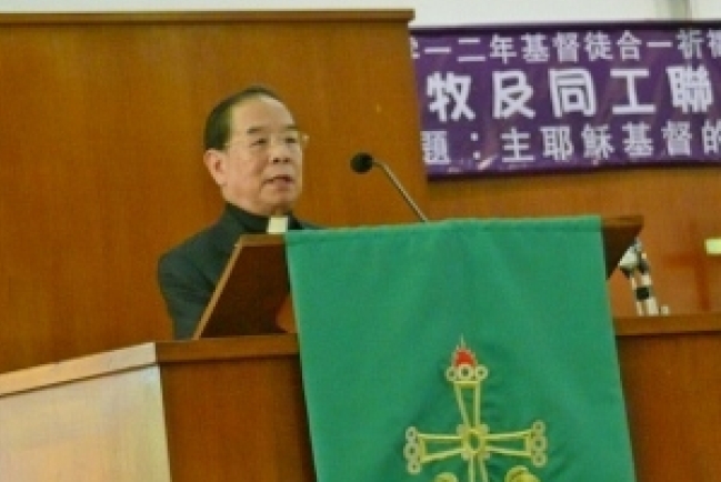 李炳光牧師呼籲奉獻支持「愛心飯堂」及「愛心糧倉」