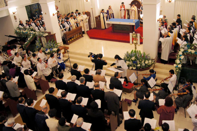 聖公會陳謳明主教陞座 西九龍教區新時代開始