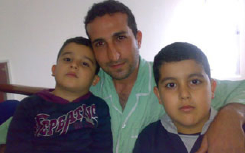 伊朗尤素福牧師獄中與兒子慶生