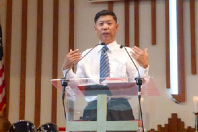 紐約豐收華夏教會開堂 張伯笠牧師傳遞異象