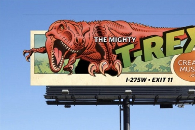 美創造博物館做宣傳 遭進化論主義者批評