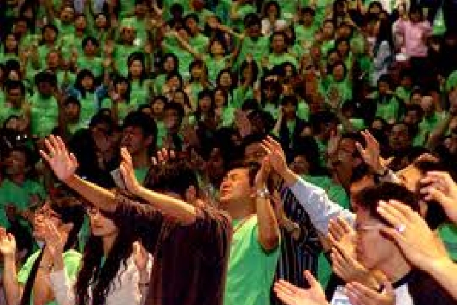 訪韓聖會4500人赴會 盼為教會帶來突破