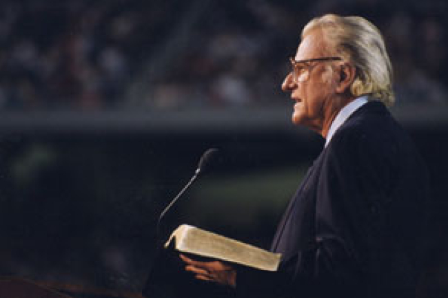 葛培理「復出」 明年辦史上最大佈道會