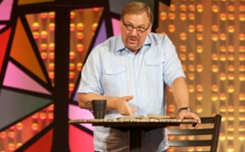 華理克牧師：職場信徒是「新型傳道人」