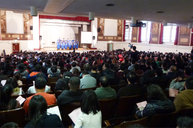 紐約閩藉教會千人慶感恩節沐浴主恩