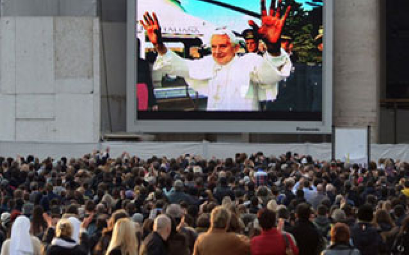 教宗缺位郵票面世 紀念本篤歷史性退位