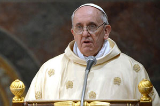 方濟首以教宗身份證道 強調教會福音使命