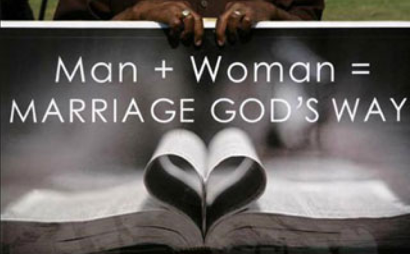 持守反同性婚姻立場 誓死捍衛聖經價值觀  