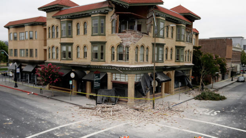 San Francisco Napa Valley Earthquake