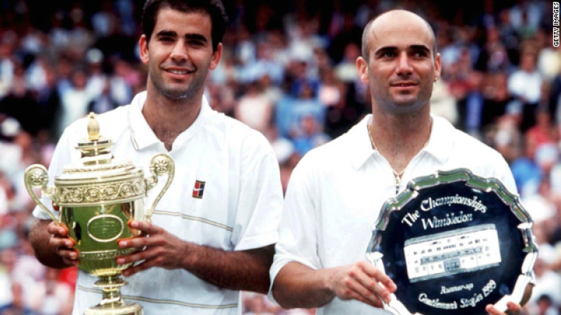 Pete Sampras, Agassi - USA Tennis Players