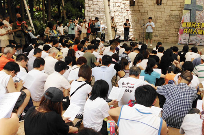 基督教七一遊行表達訴求