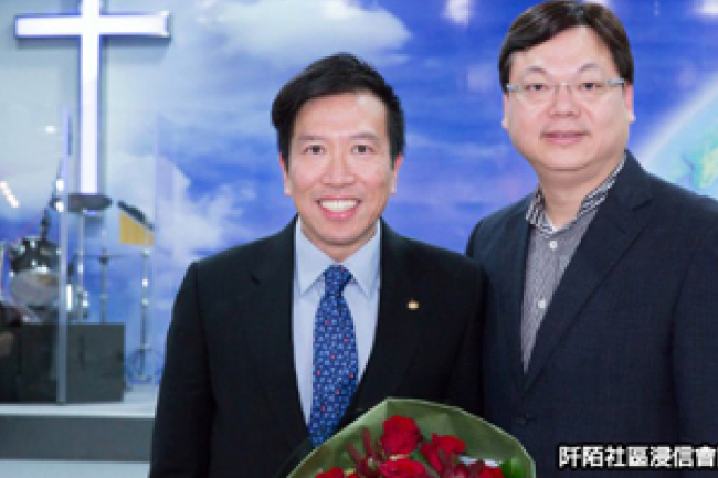 林以諾陪陳振聰被詬病稱只是「撐信仰」