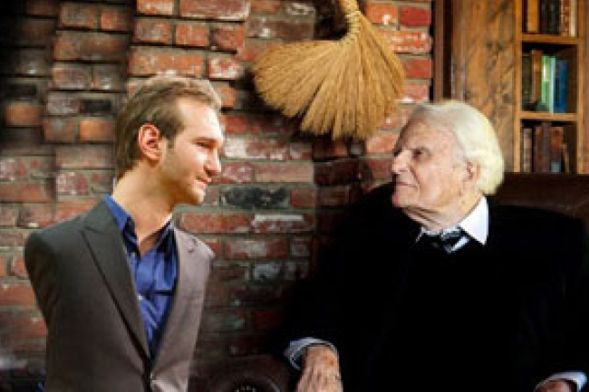 葛培理與力克會面 激勵其佈道心志