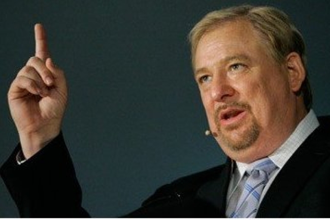 華理克復出講道 焦點講如何走出痛苦