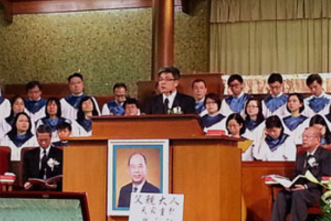 郭文池憶鮑會園牧師恩威並重