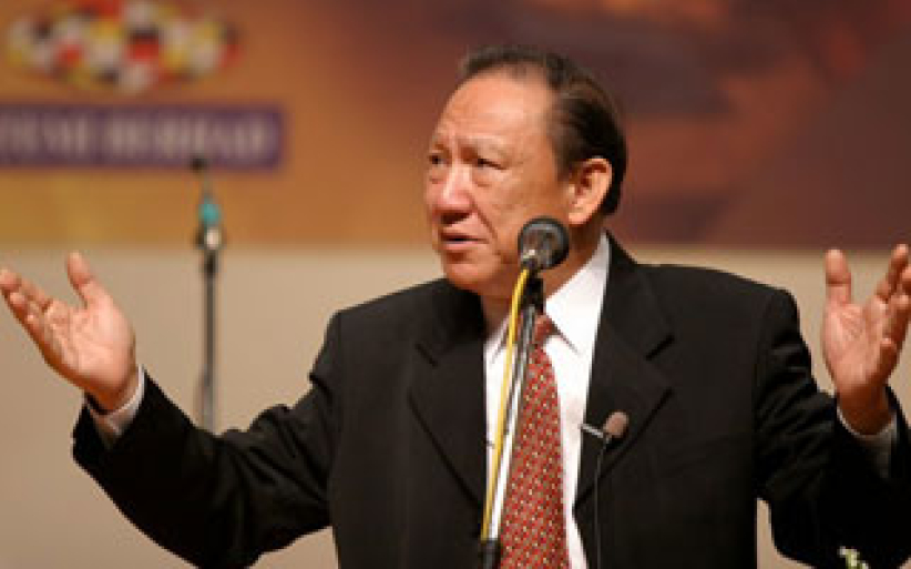 台灣辦事處對唐崇榮牧師表達敬意