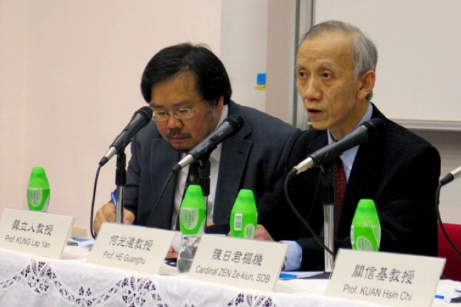 大陸知名學者何光滬:信仰助人安身心