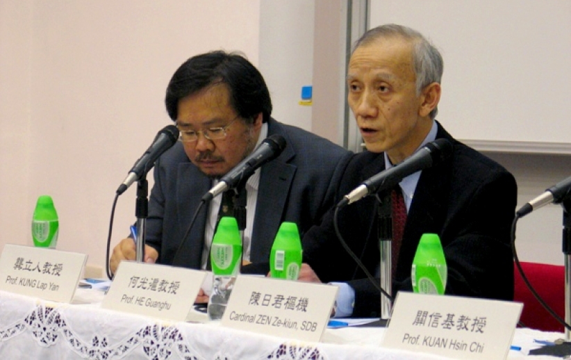 大陸知名學者何光滬：信仰助人安身心