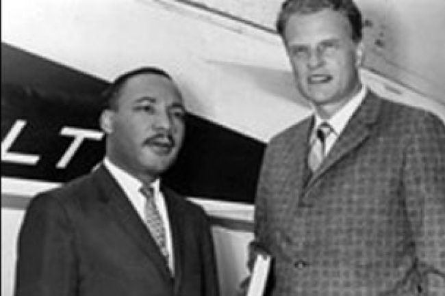 民權運動有份 馬丁路德金曾指葛培理貢獻巨大