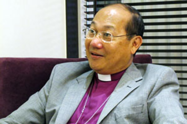 聖公會鄺保羅大主教反對「佔中」