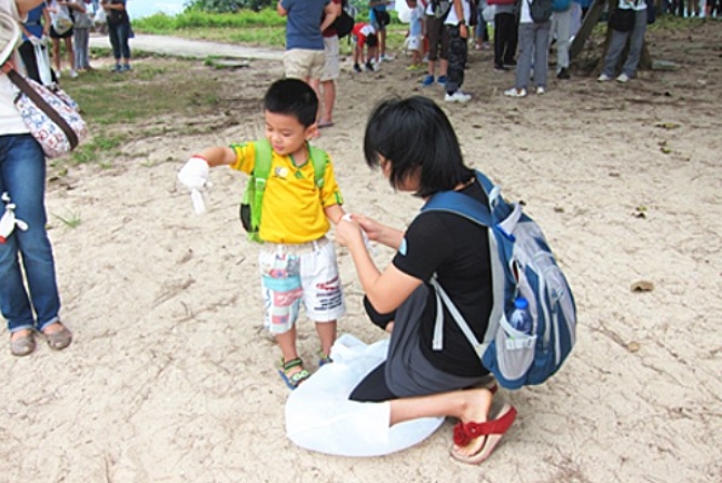 工福《深海無痕》環保活動 上山下海為戒賭服務籌款