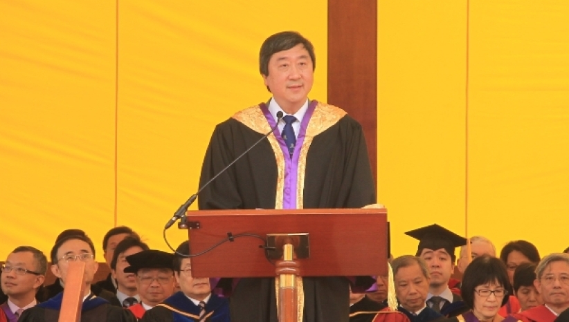 沈祖堯中大畢業禮演辭：成為有理想的人物！