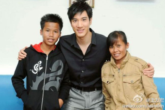 王力宏資助寮國貧童6年 展望會感恩會溫馨重聚