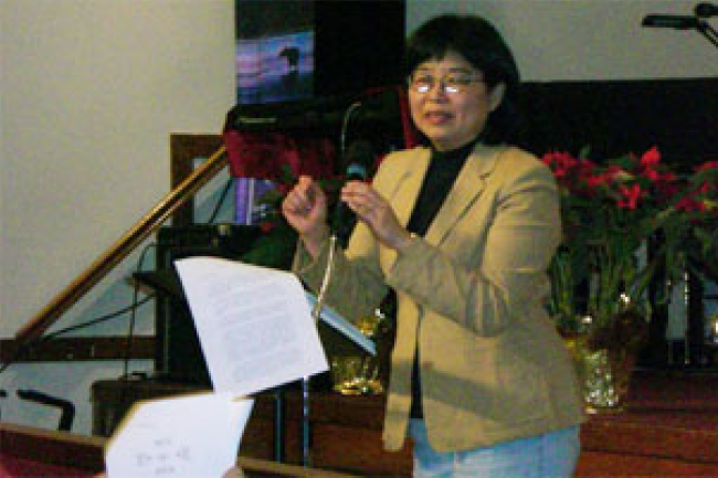 郝萬以嘉師母：耶穌之名勝過金銀