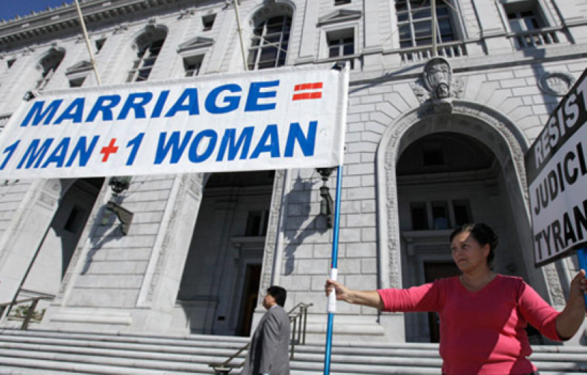美婚姻法律定義之爭在「聖經帶」燃燒