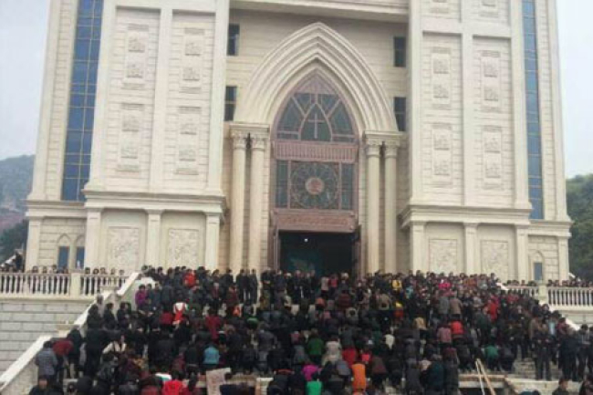 溫州基督徒聯合聲明 籲政府終止強拆十字架及教堂