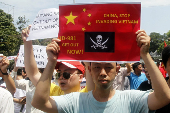 中越南海主權問題爆反華暴動