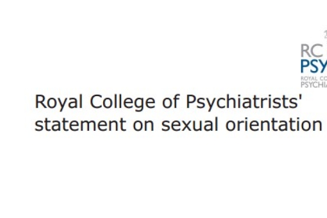 英國皇家精神病醫學院終承認「同性戀非純先天」