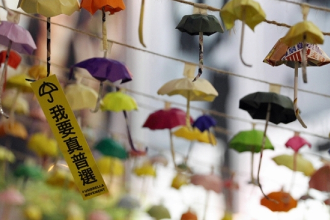 「佔中」愛與和平紥根香港 基督教界人士響應聯署促政府回應訴求