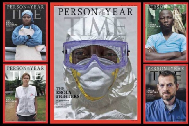 「伊波拉戰士」當選《時代》風雲人物 基督徒見證神的工作