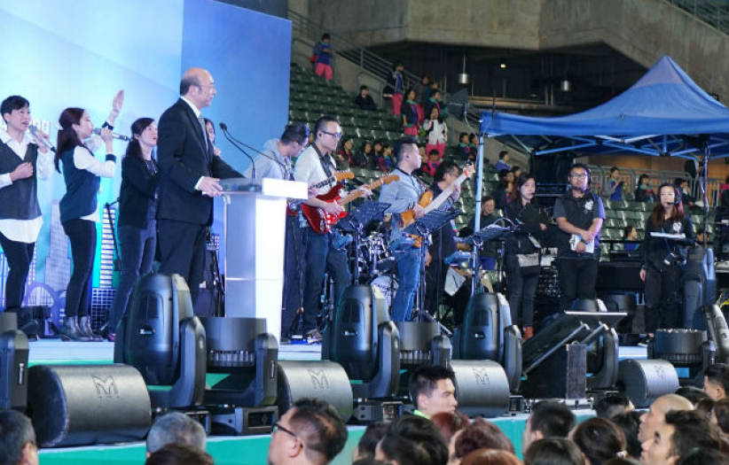 2017主愛臨香江福音盛會開幕 首晚近500人決志