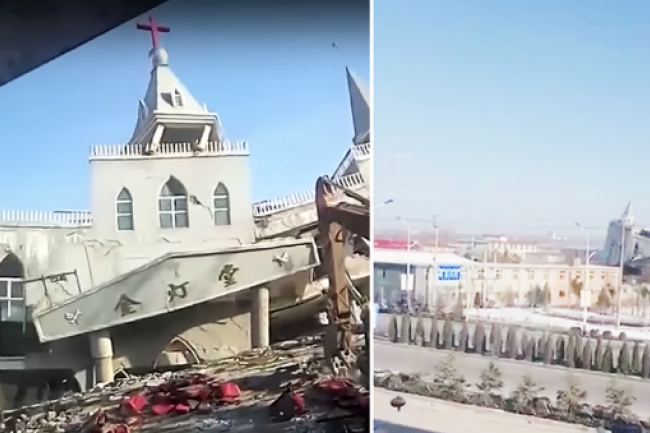 山西金燈台大教堂遭強拆 打壓宗教難追究