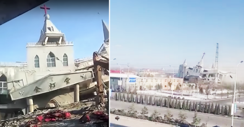 山西金燈台大教堂遭強拆 打壓宗教難追究