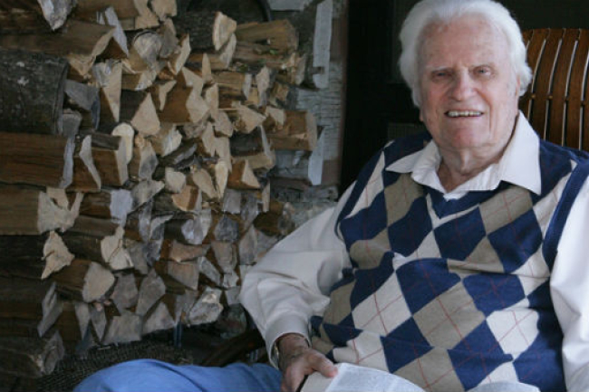 葛培理牧師侄子：我們不為他的死感到哀傷