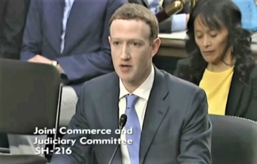 朱克伯格国会听证上否认脸书反保守派