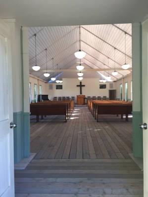 Tyler Perry's backyard church