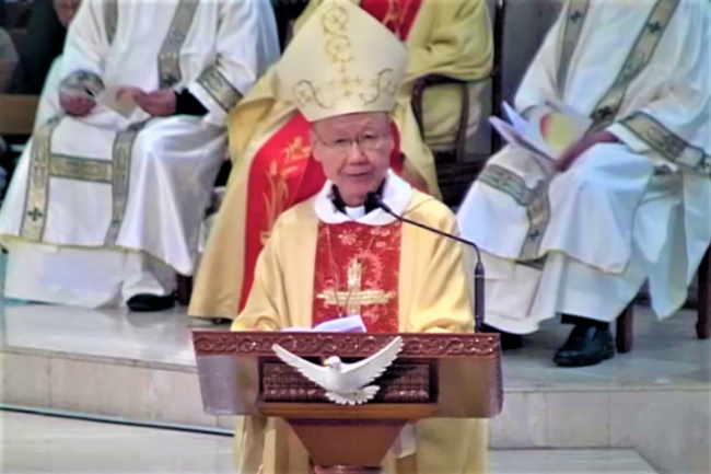 天主教區為逃犯修例禱告 湯漢：求公義自由