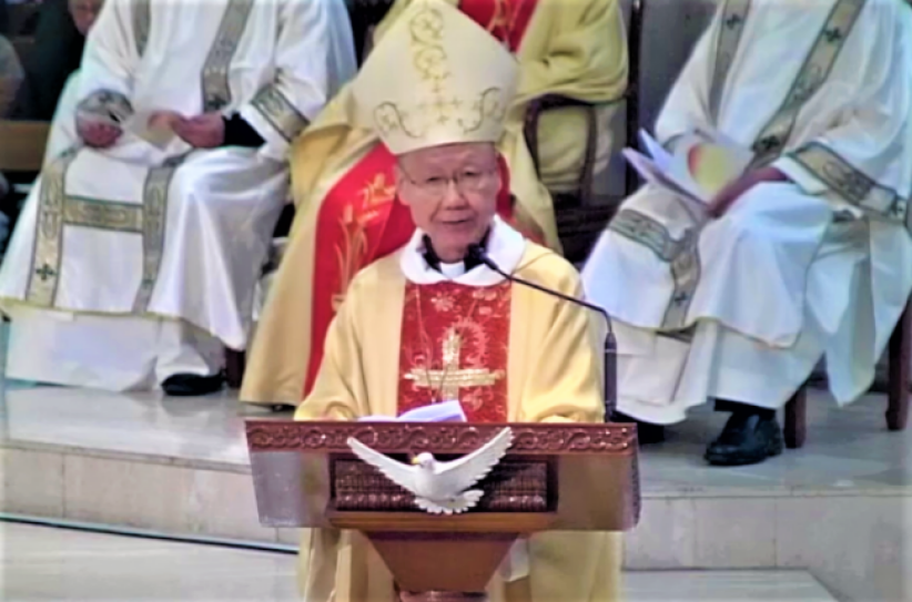 天主教區為逃犯修例禱告 湯漢：求公義自由