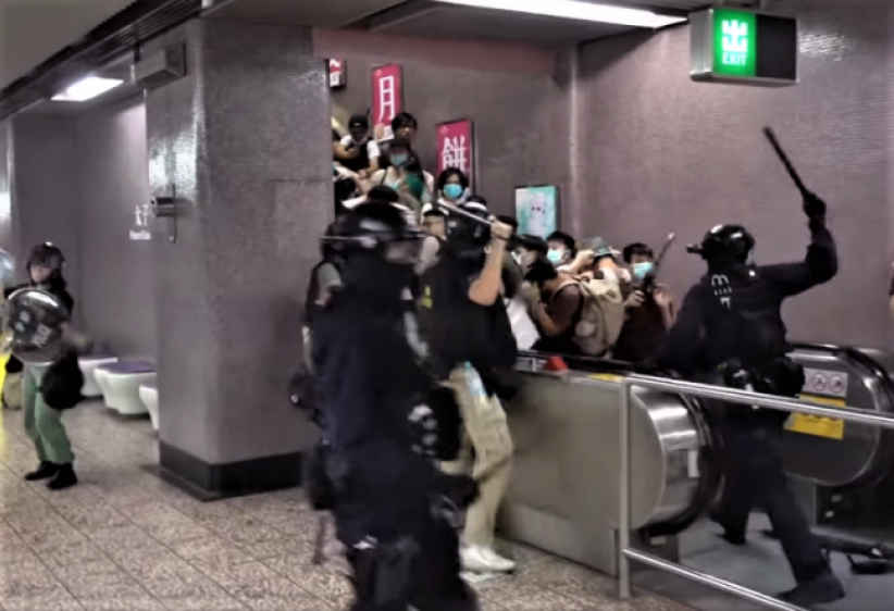 撤回修例無助長治久安 人權組織斥香港成警察城市